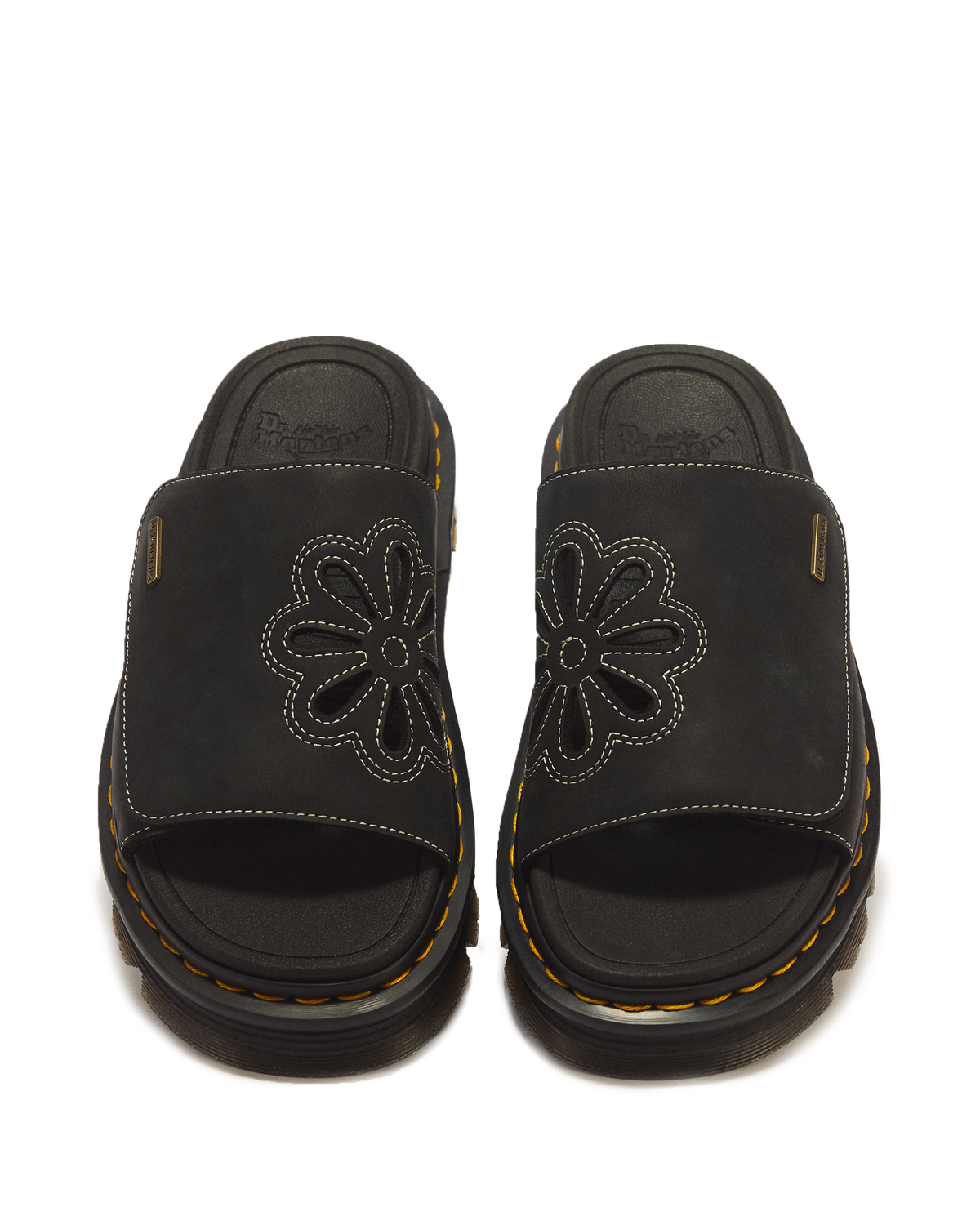 Zebzag Wyoming Leather Slides - view 6