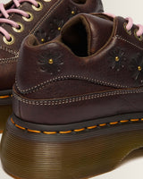 Buzz 5-Eye Flower Grizzly Leather Shoes - view 7