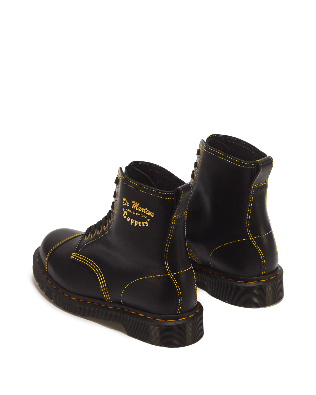 1460 Cappers Classic Calf Leather Lace Up Boots - view 6