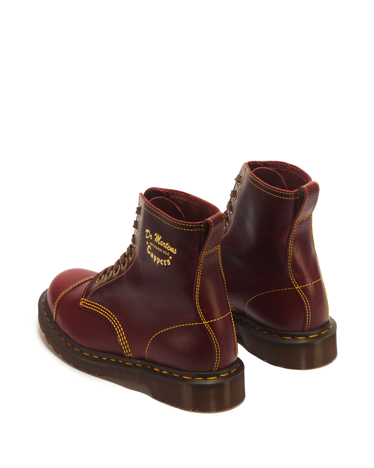 1460 Cappers Classic Calf Leather Lace Up Boots - view 6