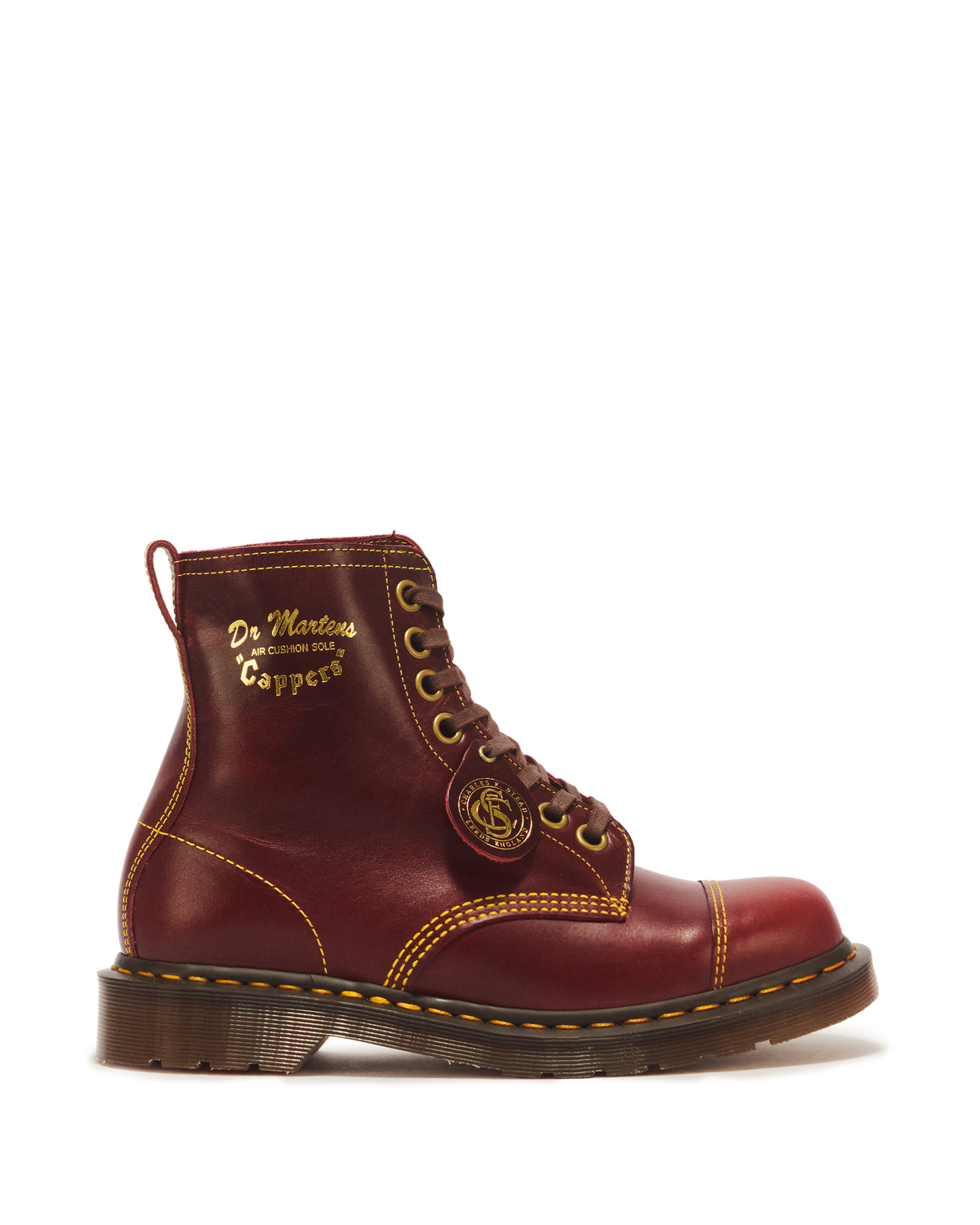 1460 Cappers Classic Calf Leather Lace Up Boots - view 1