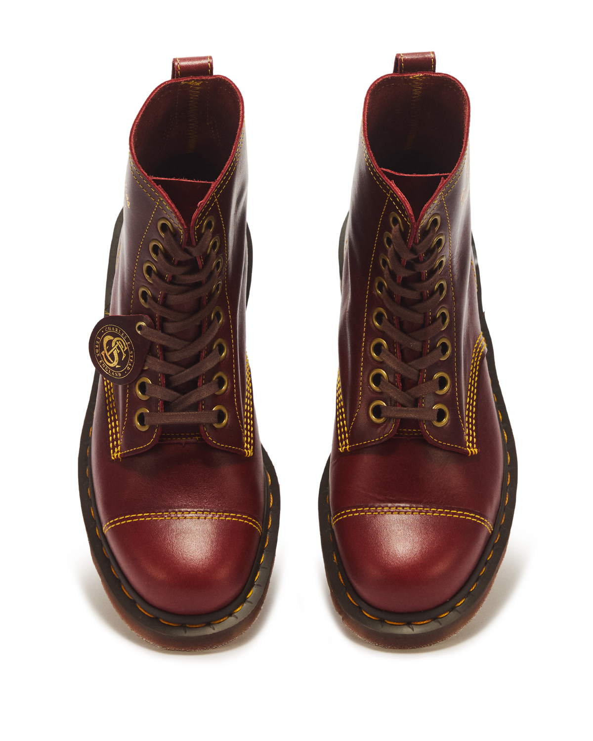 1460 Cappers Classic Calf Leather Lace Up Boots - view 4