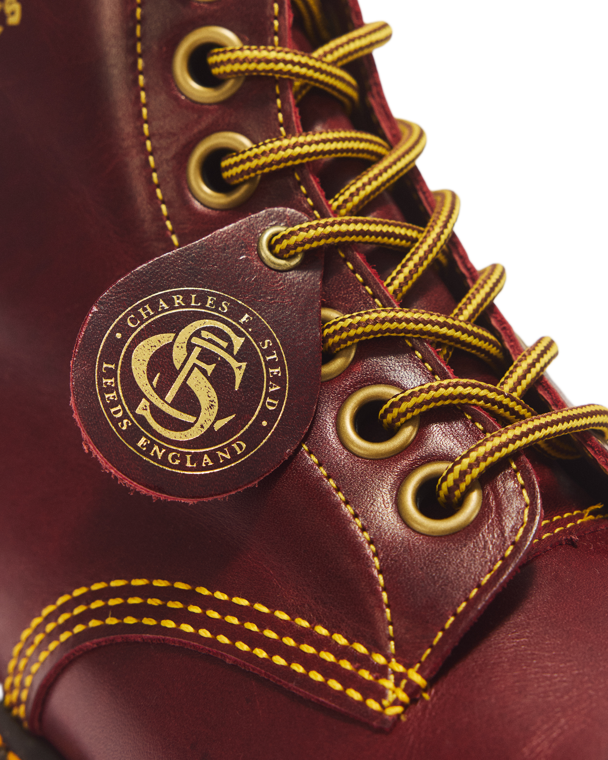 1460 Cappers Classic Calf Leather Lace Up Boots - view 3