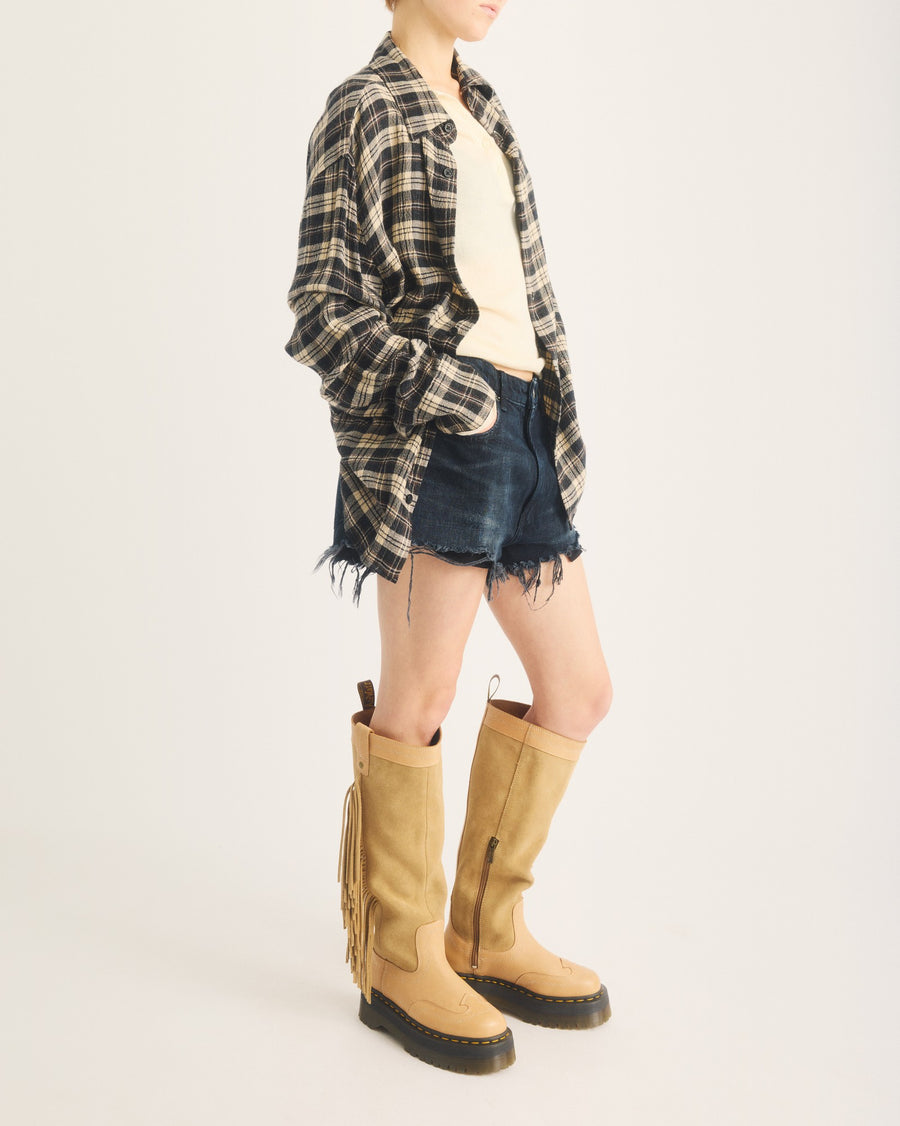 Desert Rodeo Quad Hi Leather & Suede Boots - view 2