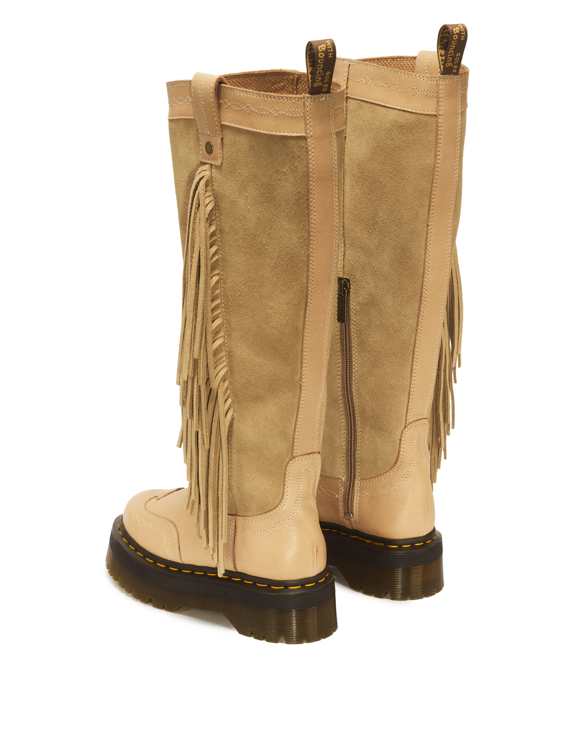 Desert Rodeo Quad Hi Leather & Suede Boots - view 6