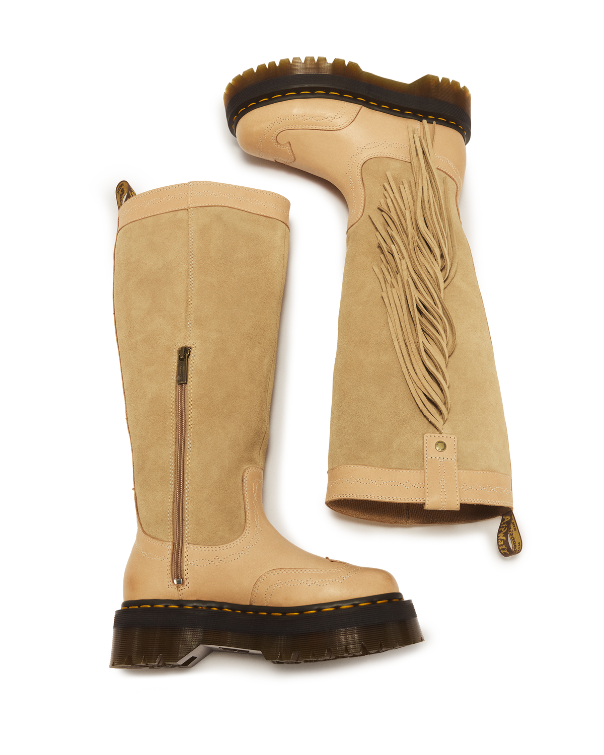 Desert Rodeo Quad Hi Leather & Suede Boots - view 4