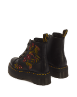 Sinclair Floral Wanama Leather Lace Up Boots - view 6