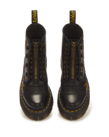 Sinclair Floral Wanama Leather Lace Up Boots - view 4