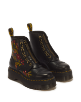 Sinclair Floral Wanama Leather Lace Up Boots - view 5