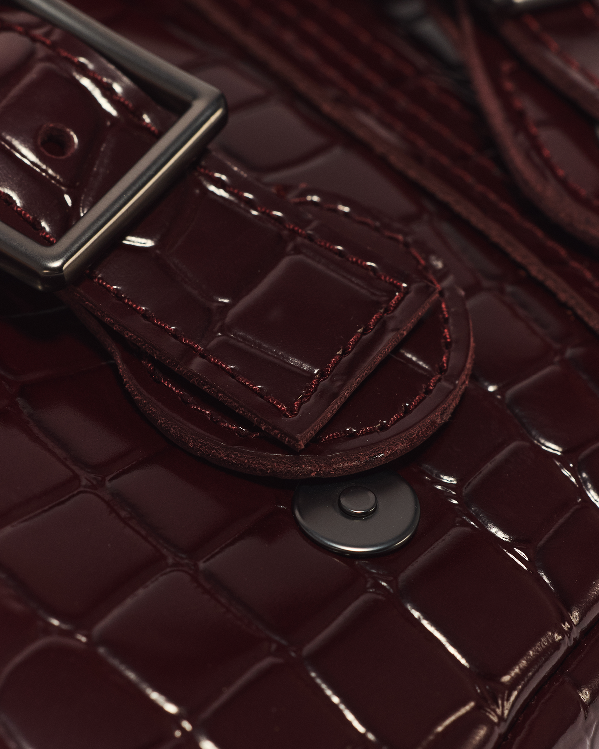 1460 Leather Baguette Shoulder Bag - view 5