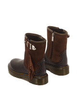 Genaya Desert Rodeo Junior Leather & Suede Rigger Boots - view 6