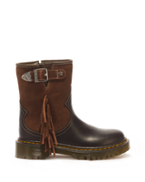 Genaya Desert Rodeo Junior Leather & Suede Rigger Boots - view 1