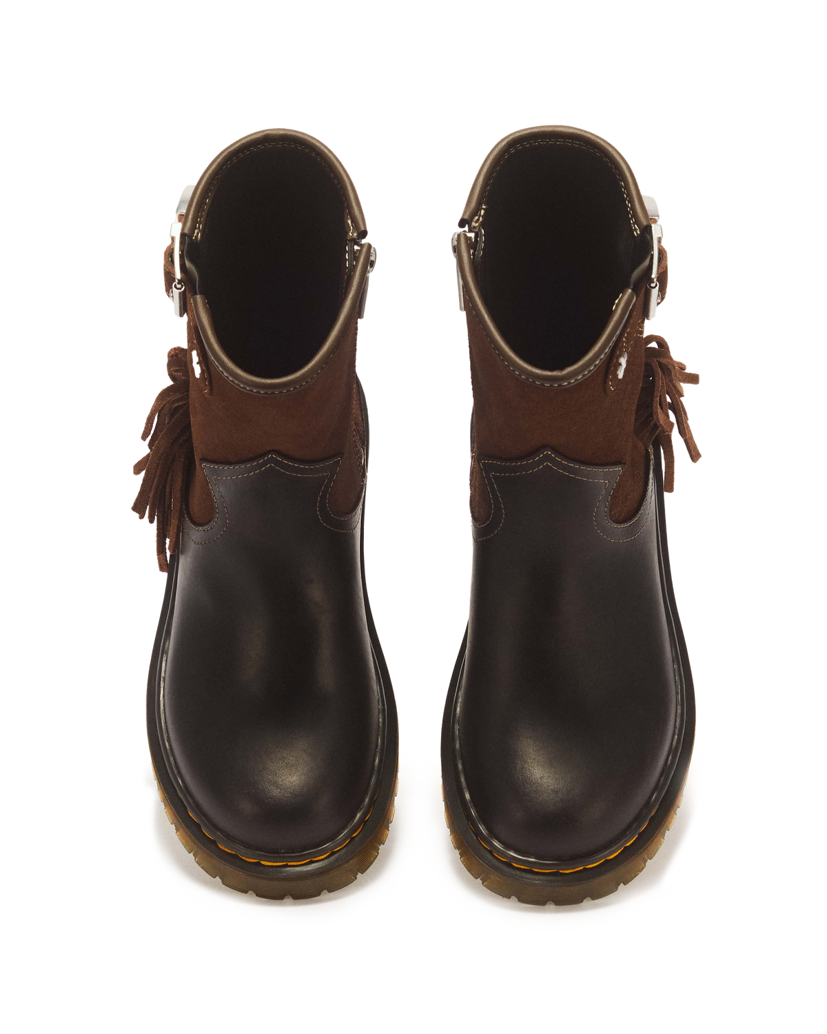 Genaya Desert Rodeo Junior Leather & Suede Rigger Boots - view 4