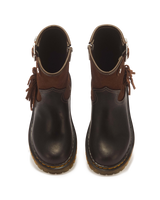 Genaya Desert Rodeo Junior Leather & Suede Rigger Boots - view 4