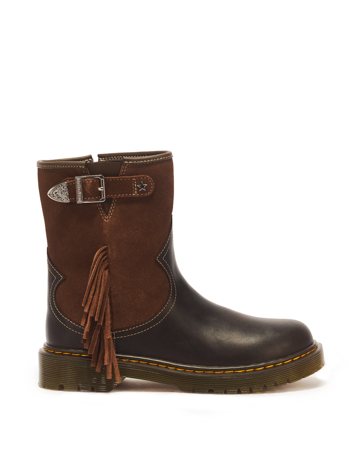 Genaya Desert Rodeo Y Leather & Suede Rigger Boots - view 1
