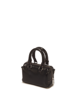 Mini Top Handle Milled Gloss Leather Bag - view 7
