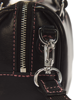 Mini Top Handle Milled Gloss Leather Bag - view 3