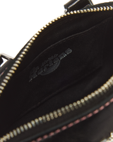 Mini Top Handle Milled Gloss Leather Bag - view 6