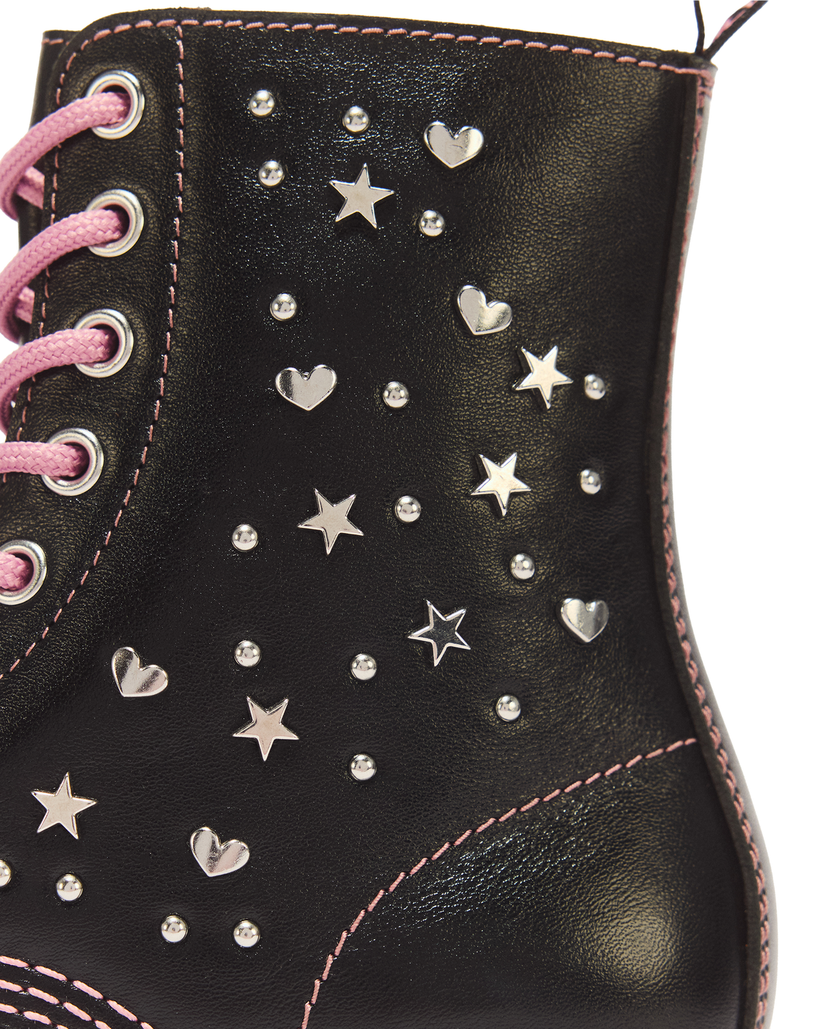 1460 Pascal Hearts & Stars Leather Lace Up Boots - view 3