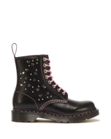 1460 Pascal Hearts & Stars Leather Lace Up Boots - view 1