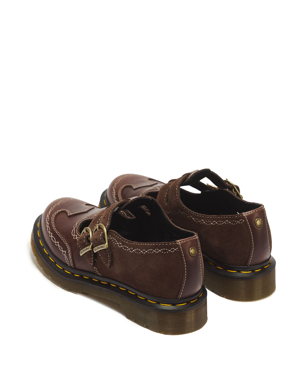 8065 Desert Rodeo Leather & Suede Mary Jane Shoes - view 6