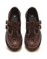 8065 Desert Rodeo Leather & Suede Mary Jane Shoes - view 4
