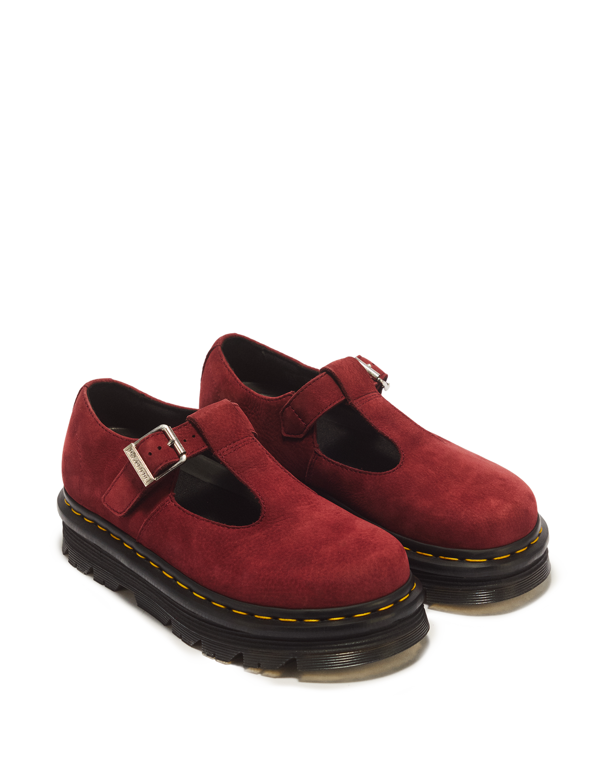 Zebzag Milled Nubuck Mary Jane Shoes - view 5