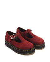 Zebzag Milled Nubuck Mary Jane Shoes - view 5