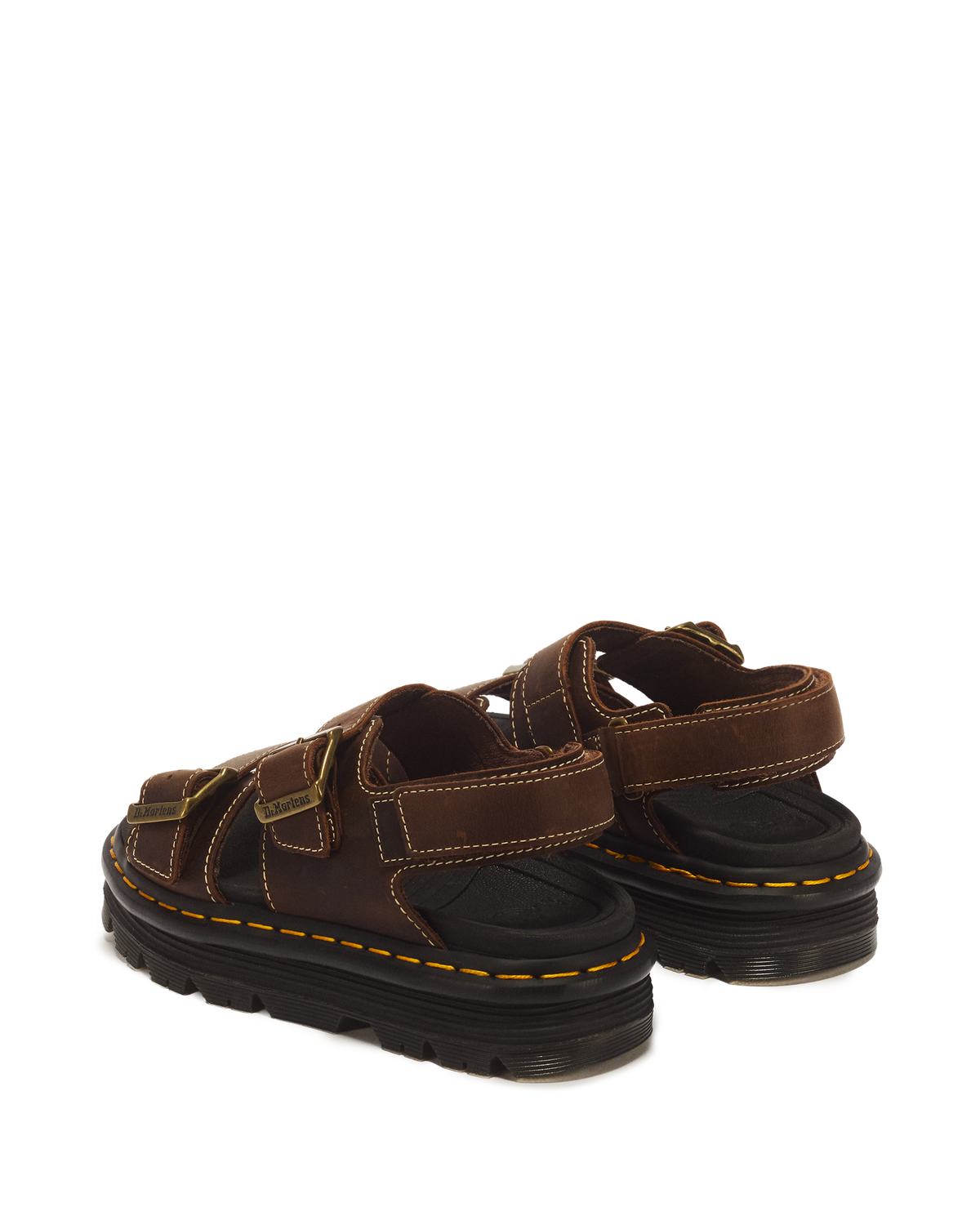 Zebzag Crazy Horse Leather Sandals - view 6