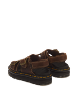 Zebzag Crazy Horse Leather Sandals - view 6