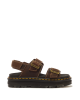 Zebzag Crazy Horse Leather Sandals - view 1