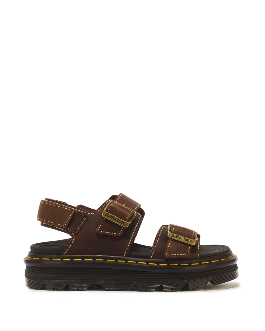 Zebzag Crazy Horse Leather Sandals - view 1