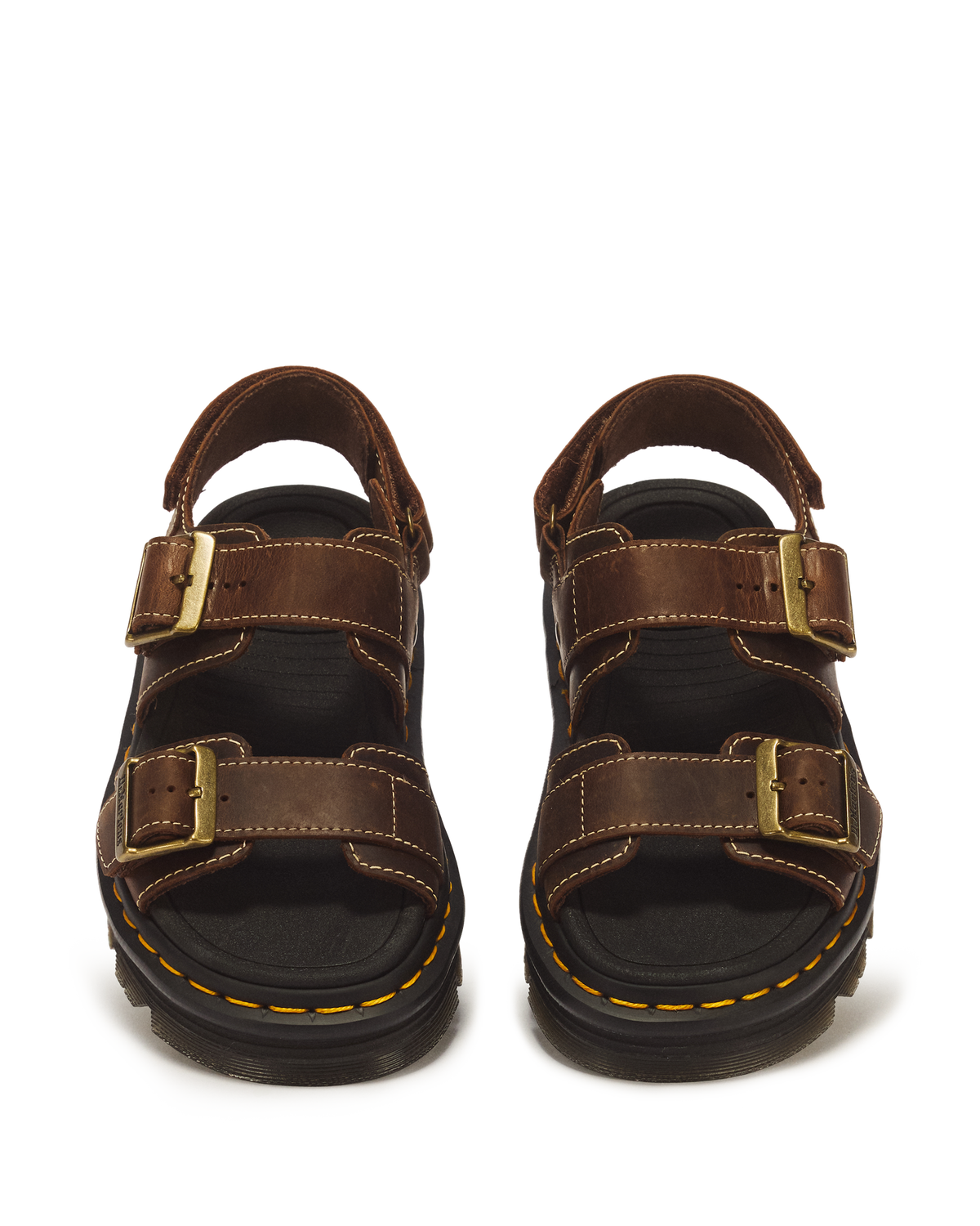 Zebzag Crazy Horse Leather Sandals - view 4