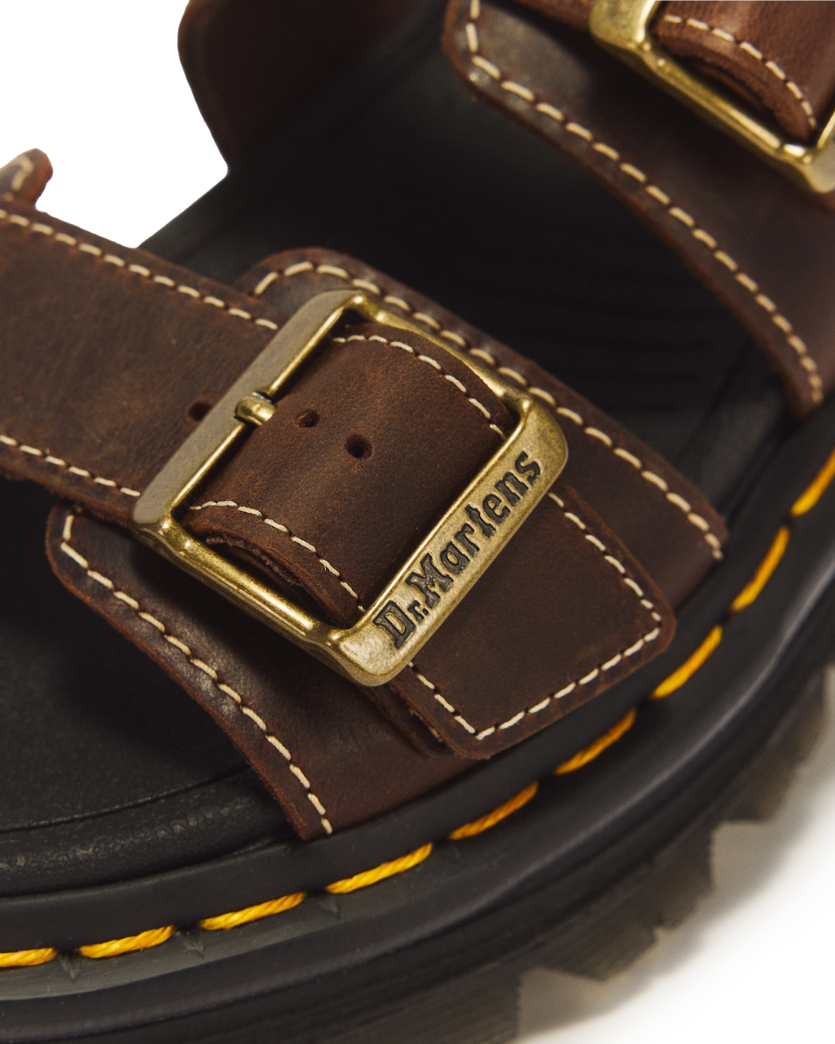 Zebzag Crazy Horse Leather Sandals - view 3
