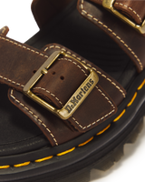 Zebzag Crazy Horse Leather Sandals - view 3