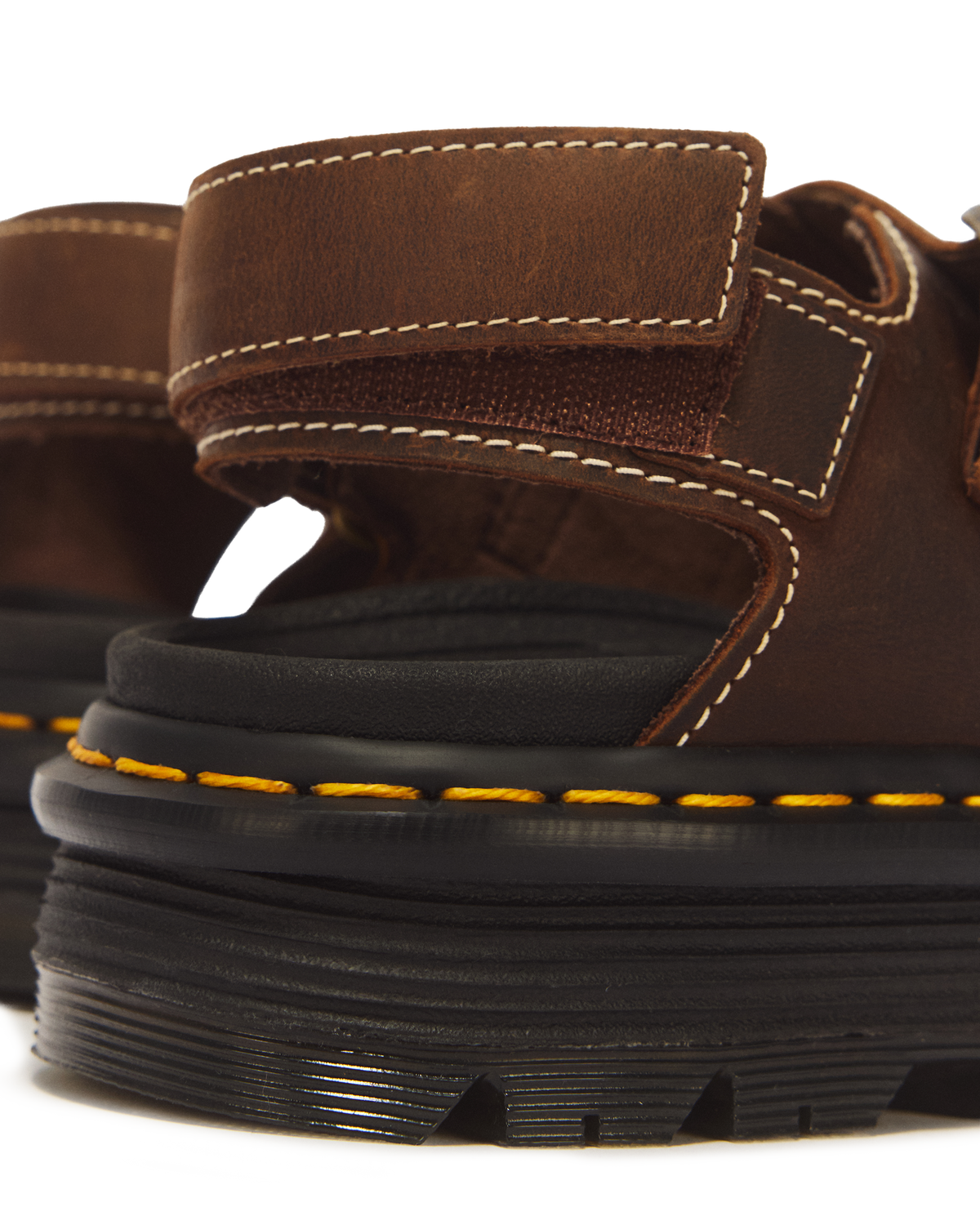 Zebzag Crazy Horse Leather Sandals - view 8