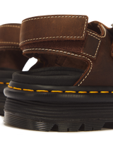 Zebzag Crazy Horse Leather Sandals - view 8