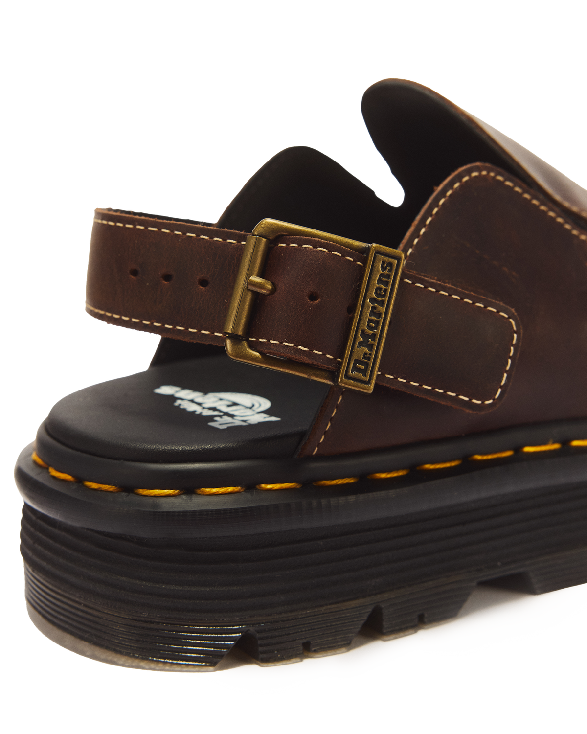 Zebzag Crazy Horse Leather Mules - view 9
