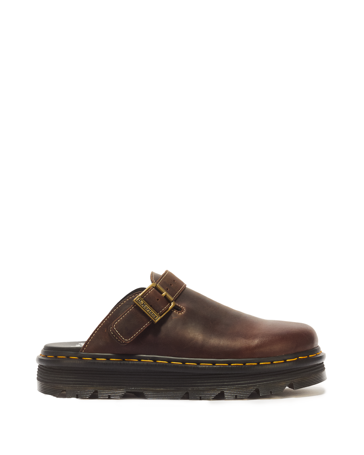 Zebzag Crazy Horse Leather Mules - view 1