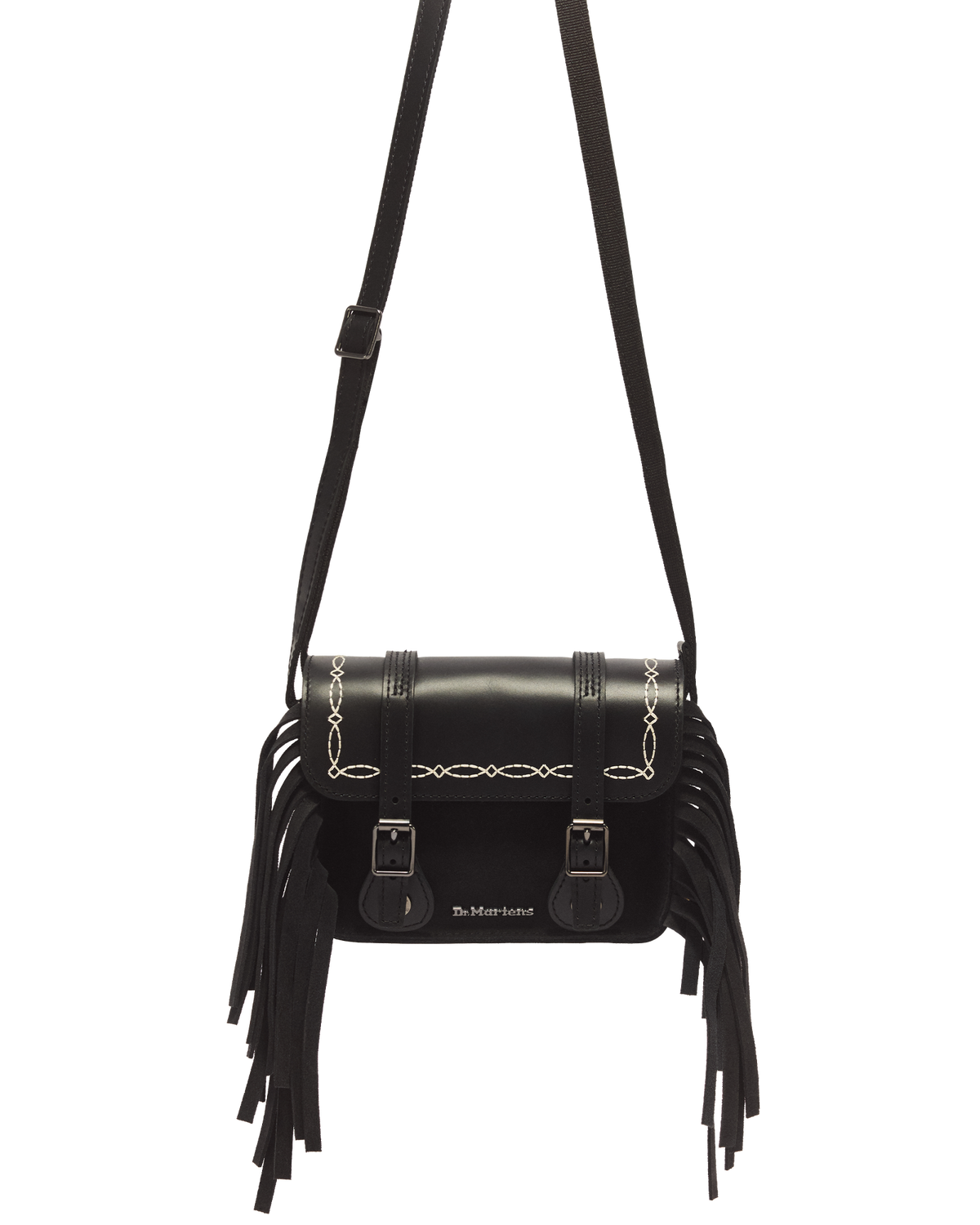 7 Inch Desert Rodeo Leather & Suede Satchel - view 4