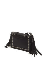 7 Inch Desert Rodeo Leather & Suede Satchel - view 7