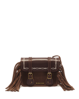 7 Inch Desert Rodeo Leather & Suede Satchel - view 1