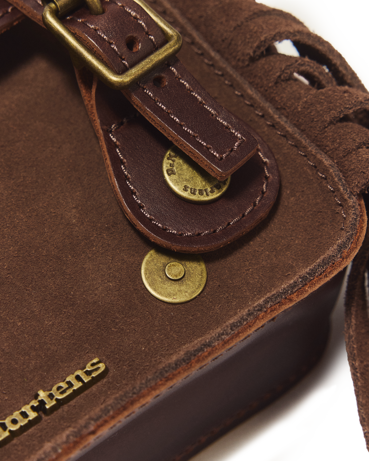 7 Inch Desert Rodeo Leather & Suede Satchel - view 5