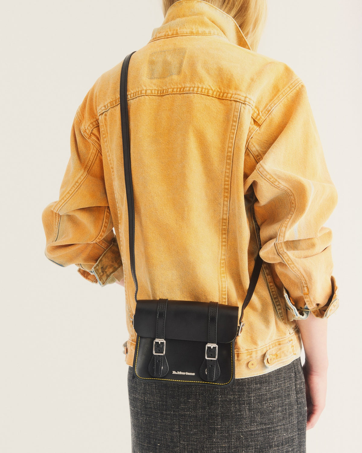 7 Inch Leather Crossbody Bag - view 2