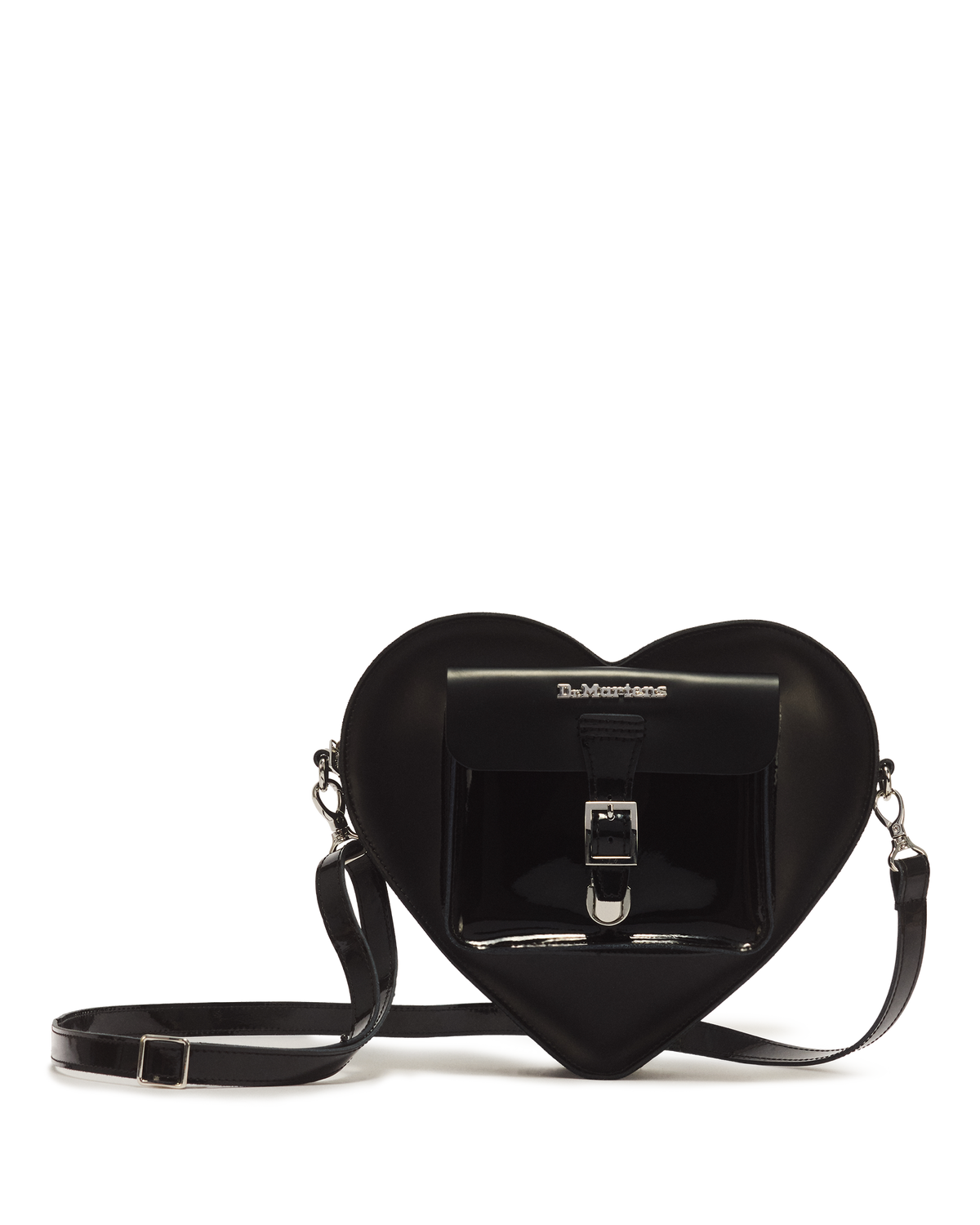 Kiev Leather Hardware Heart Shaped Bag - view 1