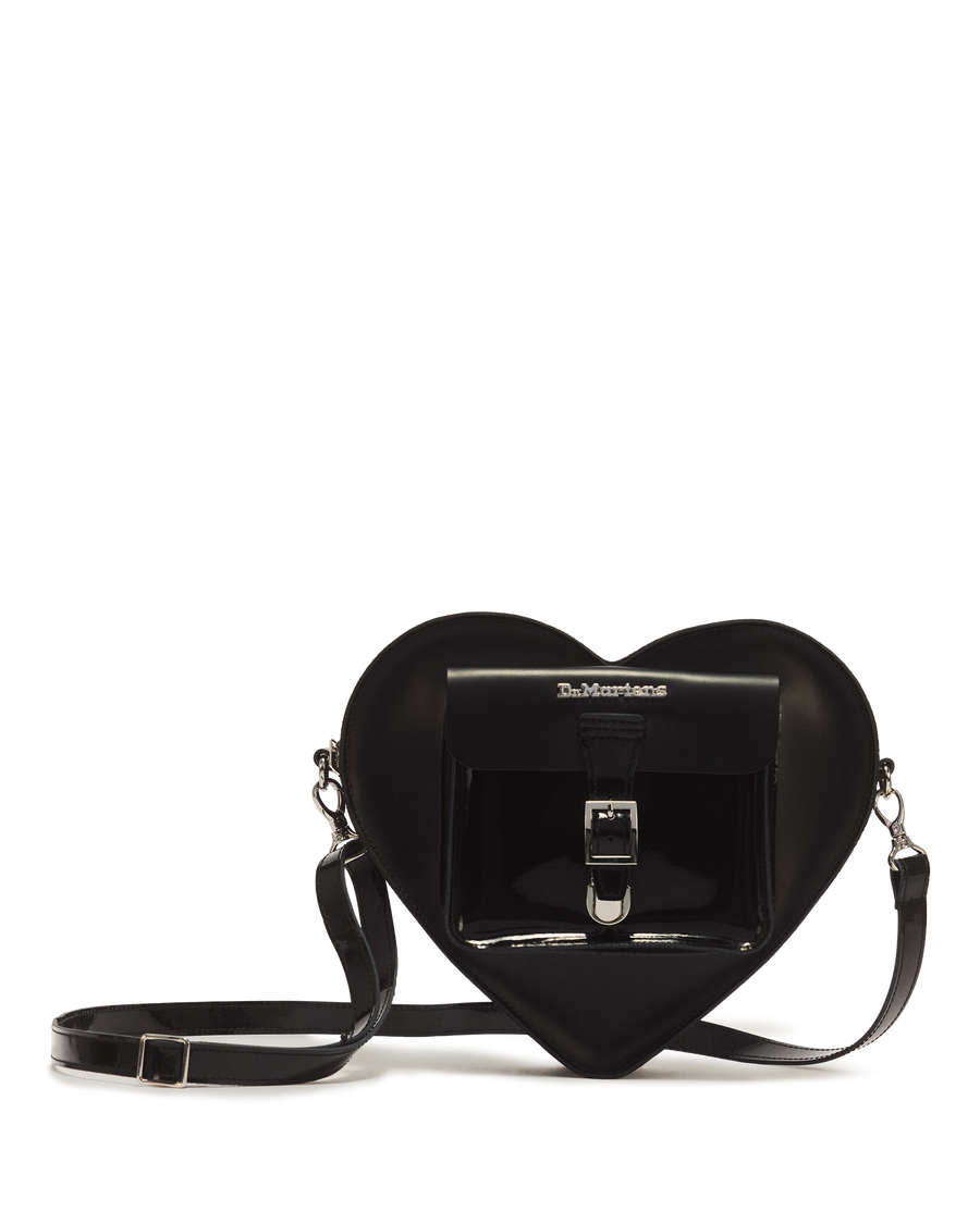 Kiev Leather Hardware Heart Shaped Bag - view 1