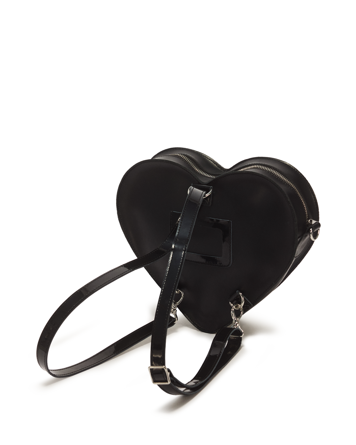 Kiev Leather Hardware Heart Shaped Bag - view 7