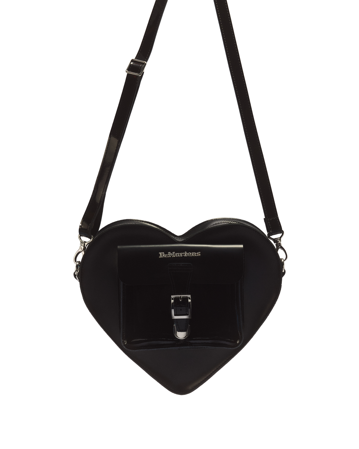 Kiev Leather Hardware Heart Shaped Bag - view 4