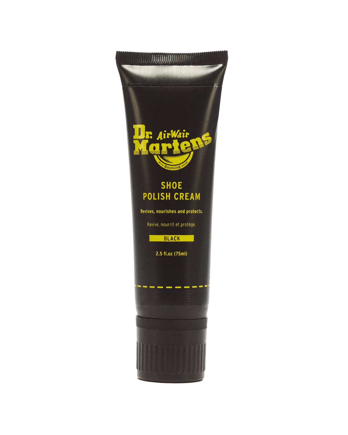 Black Shoe Polish Cream 75ml Tube - view 1