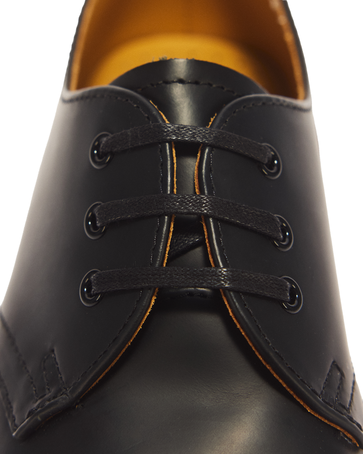 26 Inch Waxed Flat Shoe Laces (3 Eye) - view 4